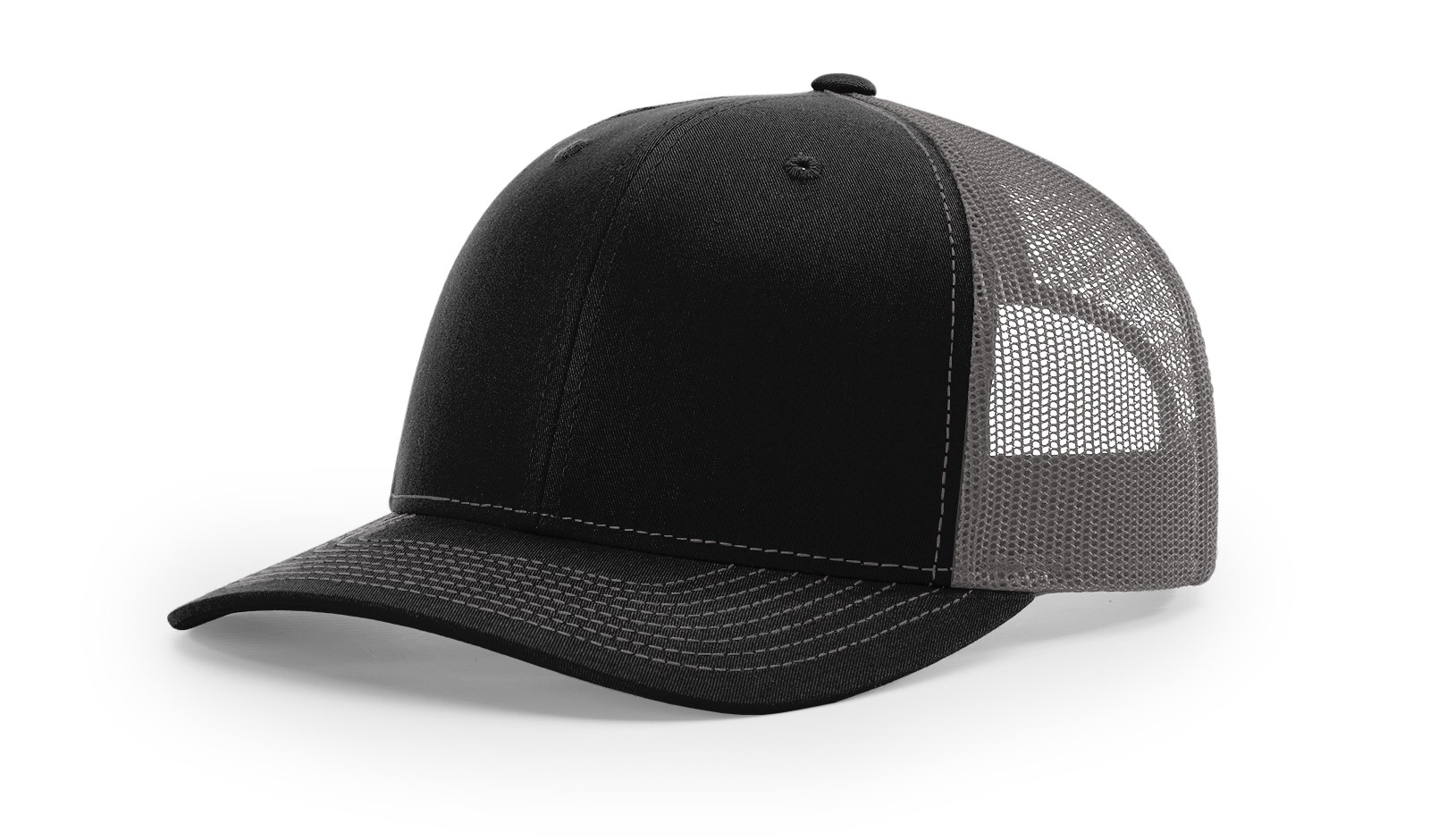 Richardson 112 Black Charcoal Cap