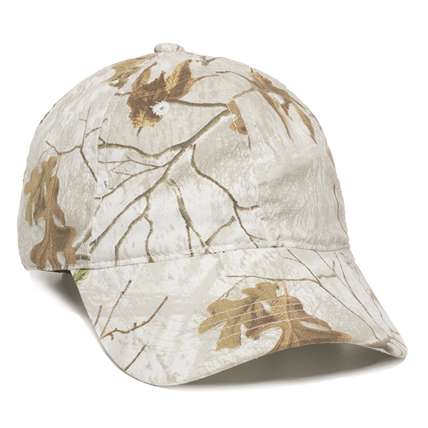 CGW-115 Outdoor Garment Washed Unstructured Camo Cap