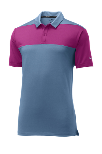 nike color block polo