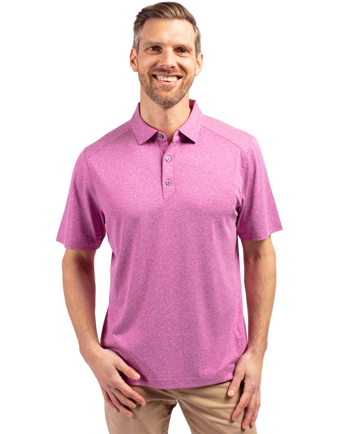 MCK01236 Cutter & Buck Forge Eco Stretch Recycled Mens Polo » San Saba Cap